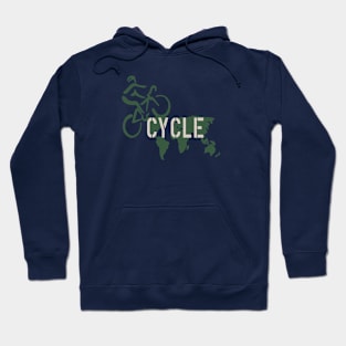 Cycle the world Hoodie